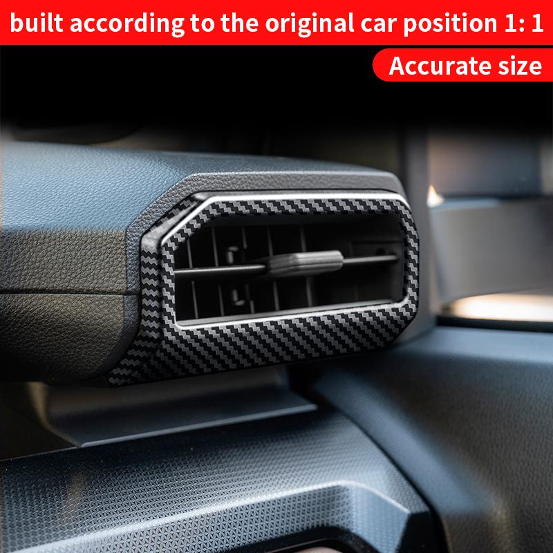 For Toyota 4Runner Tacoma 2024 2025 2026 Dashboard Air Outlet Frame Trim Modification Accessories