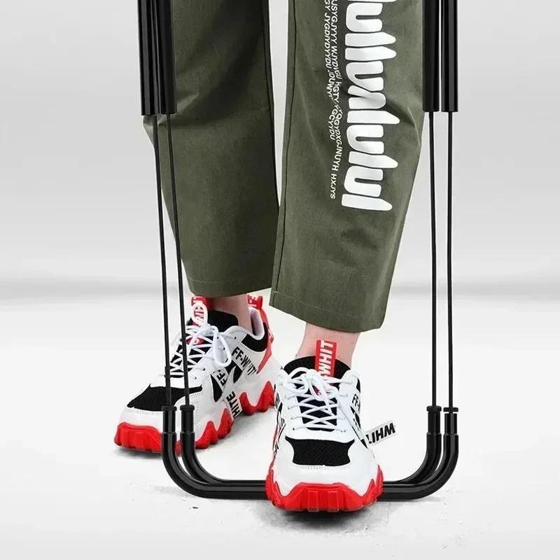 Portable Folding Chair Bench Fishing Stool Travel Camping Horse Stool Stools Train Subway Queuing Portable Stools Outdoor Tool