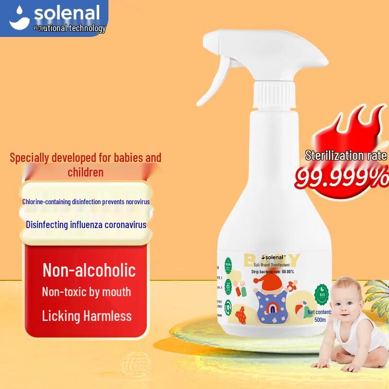 

Solenal No-Rinse Baby & Home Disinfectant Spray