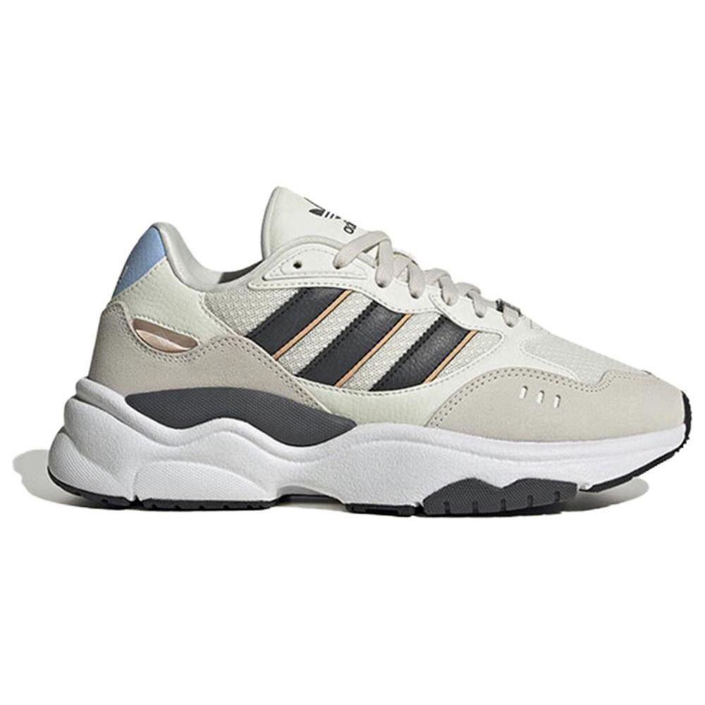 Adidas Originals Retropy F90 Bequeme und vielseitige Low-Top Lifestyle-Sneaker Damen-Sneaker Weiß Schwarz Grau IE7080