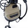 5th Gen Chip Tactical Headset HD-09 Over-Ear Pickup Noise Cancelling Headphones ABS+Sound Insulation Cotton Outdoor Shooting Hunting Military