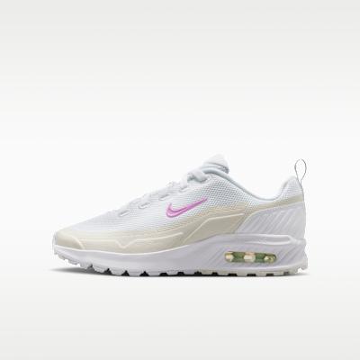 Nike Air Max BIA Fabric Low top Kids Running Shoes White 36