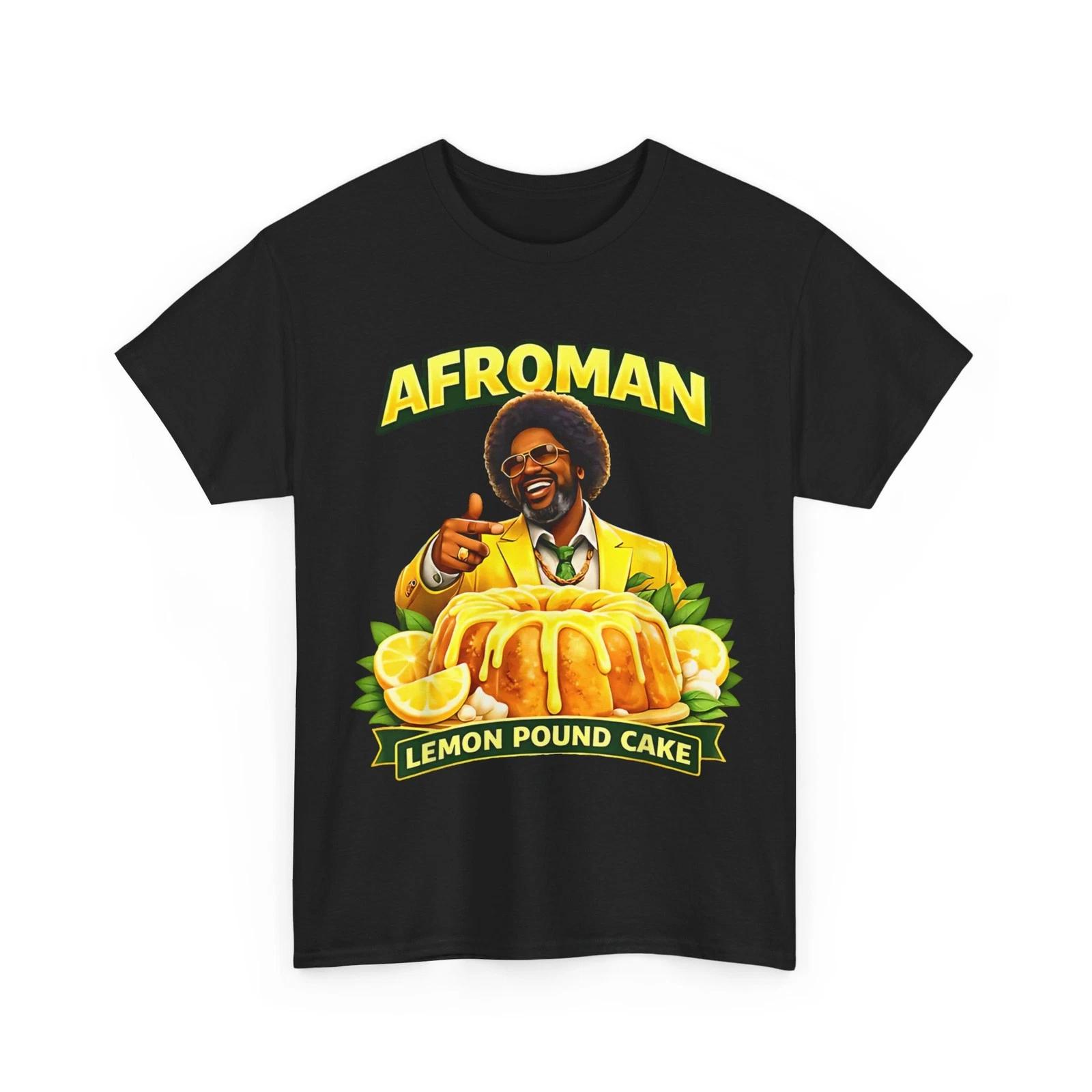 Afroman Lemon Pound Cake Funny Viral Meme Humor T-Shirt S