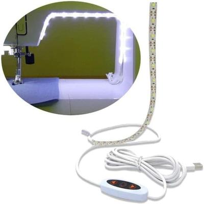 A60zsew Sewing Machine Light Strip,12Inch USB LED Light Strip Dimmable,White Lights For Brother,Janome,Babylock US Plugmay