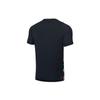 Li Ning Badminton Series Logo Embroidered Print Quick-Dry Short Sleeve T-Shirt Unisex Tops Black AAYT057-3