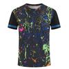 Colorful Geometric Splicing Pattern T Shirt For Men Sport 3D Printed Tees Casual Short Sleeve Round Neck Tops Street T-Shirts