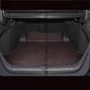 1pc Car PU Leather Trunk Mat Rear Liner Cargo For Toyota Avalon XX50 2018-Present Waterproof Carpet Tray Protector Accessoryy