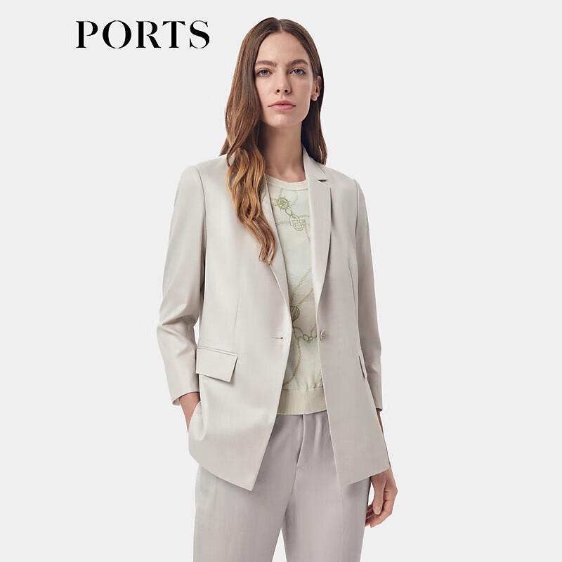 

Женская клетчатая куртка с воротником поло PORTS S /4