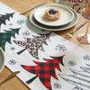 Table Runner Party Christmas Decoration Banquet  Flag Home Textile Retro Tischläufer Long cloth Dust-proof Household