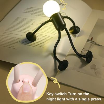 Yousheng Changeable Shape Funny Night Light LED Bedside Lamp Soft Glow Flicker Free DIY Shape Night Light Christmas Decoration
