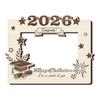 Graduation Memorial Wooden Photo Frame Class of 2026 Solid Wood
