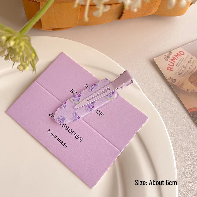 

Милая и нежная заколка для волос без следов для женской челки и макияжа - Аксессуар для детских волос и головной убор