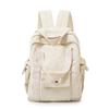 Super Mini Canvas Small Backpack Women's Lightweight Mobile Phone Bag Leisure Travel Student Small Backpack Tide