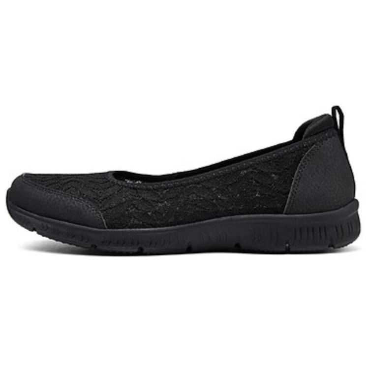 Skechers Men's Black Be-Cool Fabric Synthetic Leather Versatile Trendy Shock Absorbing Durable Breathable Supportive Lightweight Low-Top Casual Shoes 100686-Bbk C