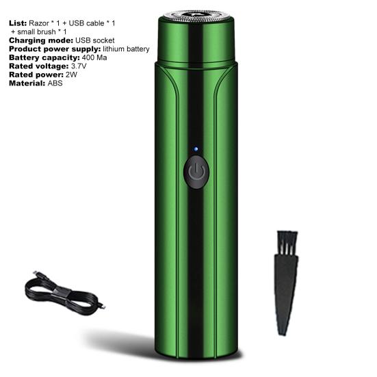 Electric Shaver Multifunctional Strong Powder Mini USB Charging Shavers Waterproof Pocket Razor for Home
