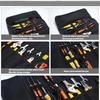 Roll Up Bag Tools Organizers with Tool Pouches, Durable Portable Handy Tools Storage, Perfect for Handyman, RV Owners