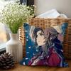 A-Aerith Gainsborough Pillowcase Toon Gift Cushion Cover Bedroom Home Sofa Chair Seat Decor Pillow Case