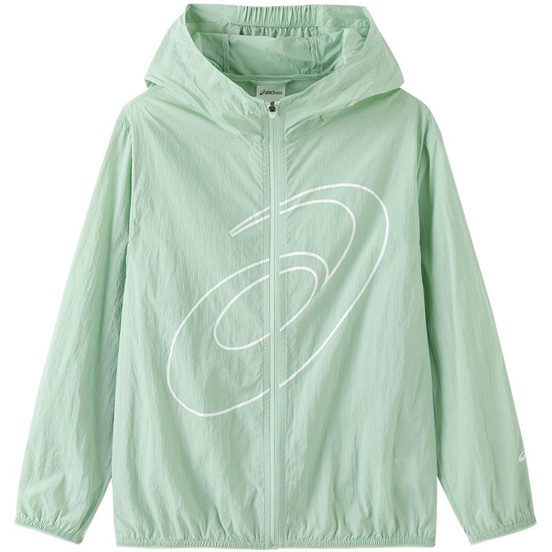 Asics Kids  UPF50+ Lightweight Hooded Sun Protection Jacket 130