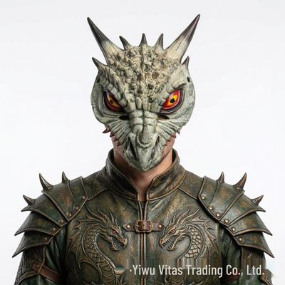 Spiky Dragon PU Foam Halloween Cosplay Mask
