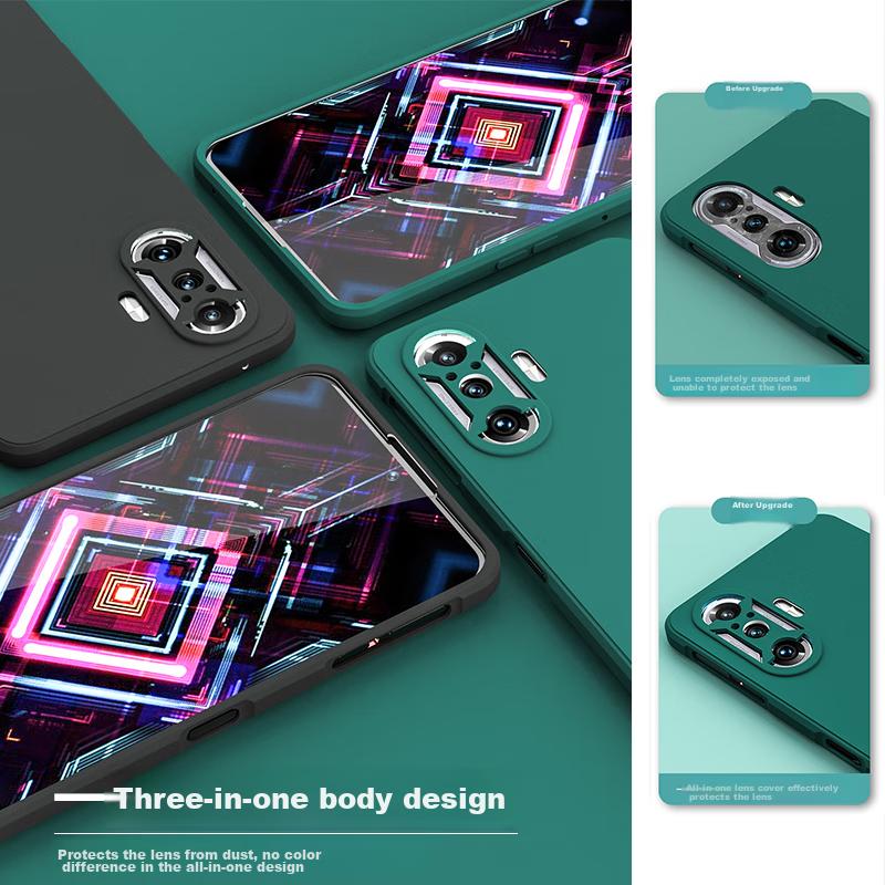 Phone Case for Redmi K40 Gaming Edition, Xiaomi Redmi K40 Gaming Enhanced Version Full Lens Protection Upgraded Frosted Silicone Soft Case