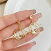 Sweet Fashion Cat Ear Studs & Star Planet Metal Earrings