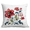 Spring and Summer Imitation Embroidered Flower Pillowcase Home Sofa Living Room Pillowcase New Style Pillowcase