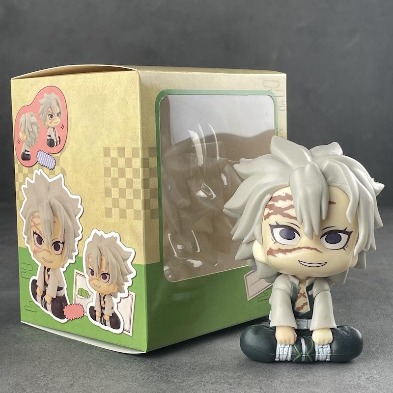 

New Demon Slayer Anime Figure Q Version Wind Column Love Column Model Toy Wholesale Ghost Extingishment Blades Honny Souichi