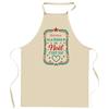 Kitchen Apron - Hortense - Christmas Magic Pattern - Durable Cotton - Printed In France