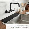 Nonslip Faucet Mat Customizable Kitchen Sink Mat Splash Guard Quick Drying For Soap Dispenser Lock Moisture Effectively