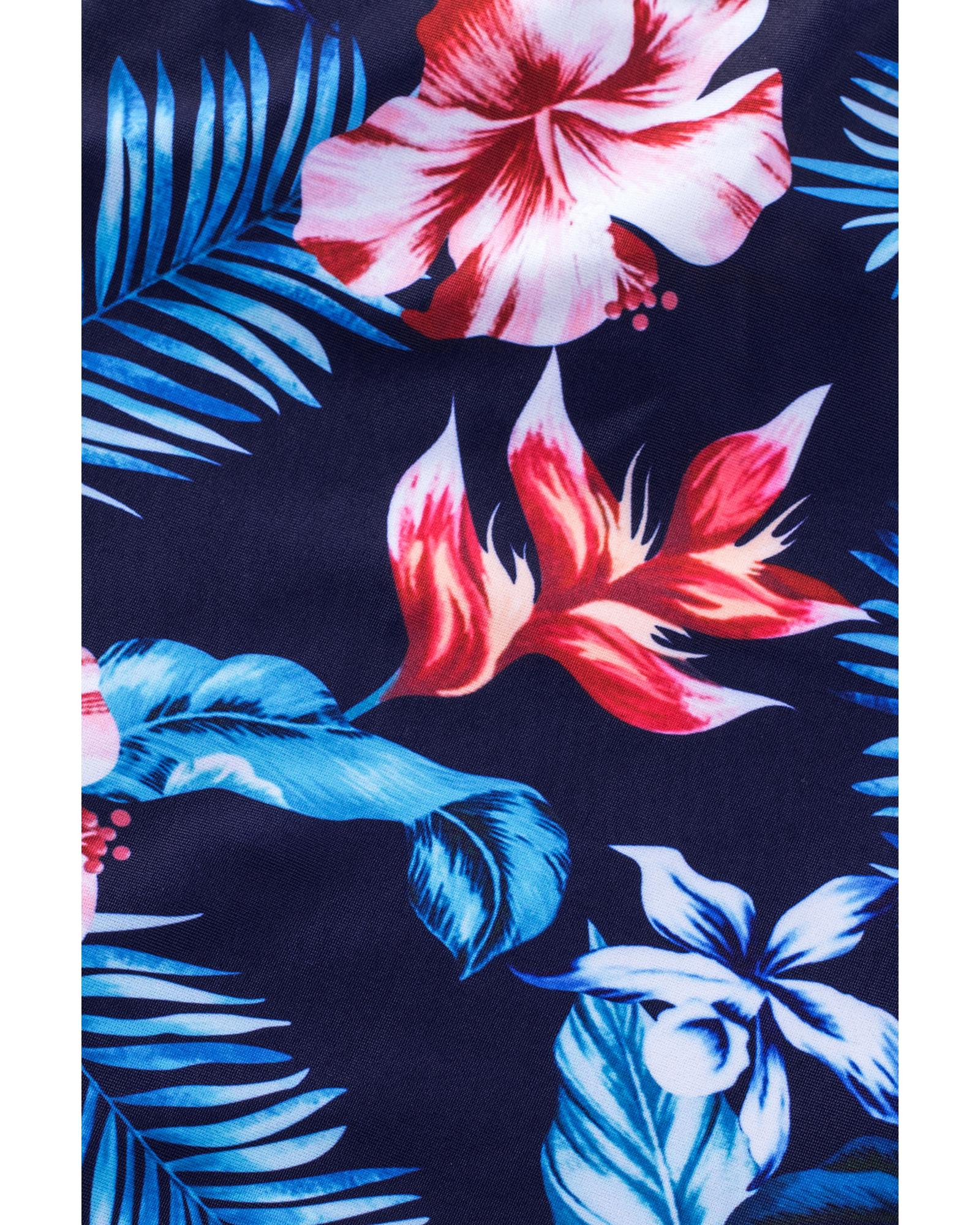 

Azura Exchange Mesh Patchwork Criss Cross One-piece Swimsuit S чорний