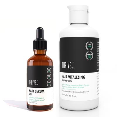 Kit Restaurador para el Crecimiento del Cabello: Sérum para el Crecimiento del Cabello 2.0 y Champú Revitalizante para el Cabello