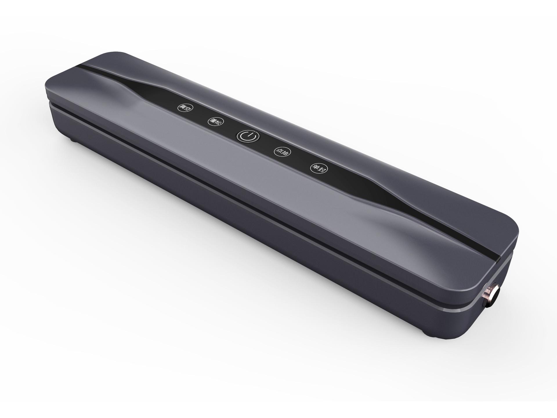 Compact Automatic Vacuum Sealer for Food Preservation - Small Household & Commercial Use English Packaging