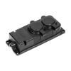 Rubber Socket 2x2P+Z, 16A, 230V OR-AE-13165