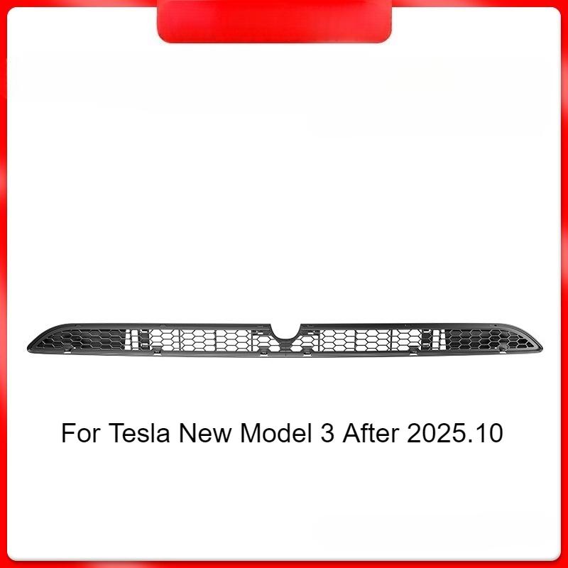 For Tesla Model 3/Y/3+ Highland 2024 Insect-proof Net ABS Segmented Front Air Inlet Protect Cover Insect Prevention Accessories