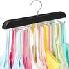 AUTAKI Tie Hanger, 20 Ties, Recommended by Storage Experts, Belt Hanger, Rotating Tie Storage, Organizing, Perfect for Father's Day, Belts, Scarves, C