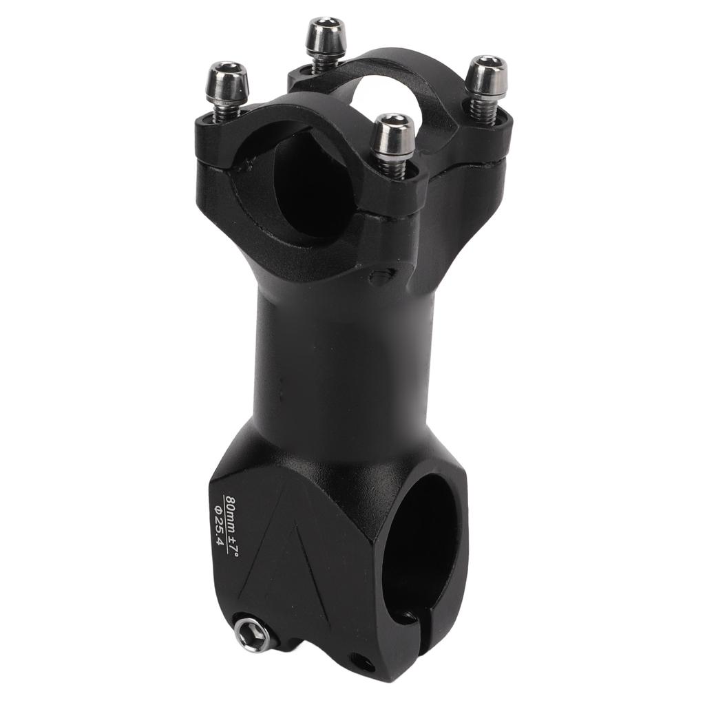 Fjelllandeveissykkel Aluminiumslegering Kort Styrepinne Stigerør Fiksergir Sykkel Styrepinne 25,4x80mm