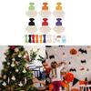 Christmas Macrames Kits DIY Macrames Santa Kits for Beginner Christmas Tree Hanging Ornament Macrames with Instruction
