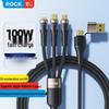 ROCK G20 3-in-1 PD 100W Fast Charge Cable