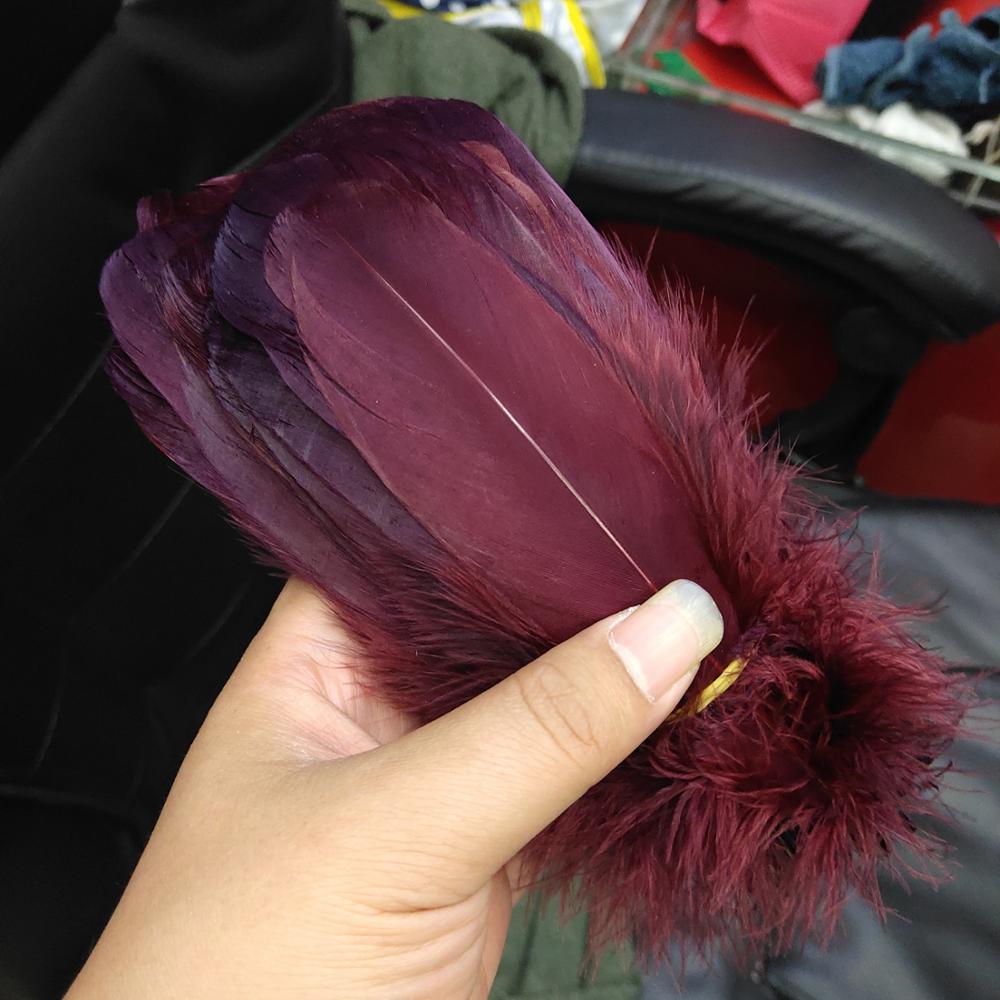 20pcs Natural Goose Feathers 31 Color Loose Goose Feathers 12-20cm Long Christmas Decoration Clothing Shoes Hat Accessories
