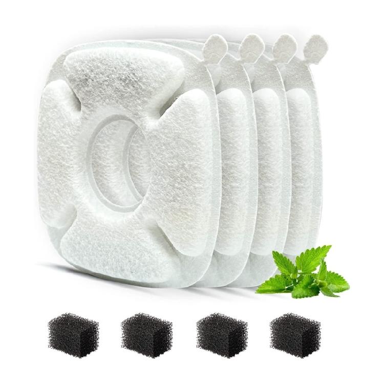 Set of 4/8 Replacement Filter for 95oz Automatic Pet Fountain Cat Water Fountain