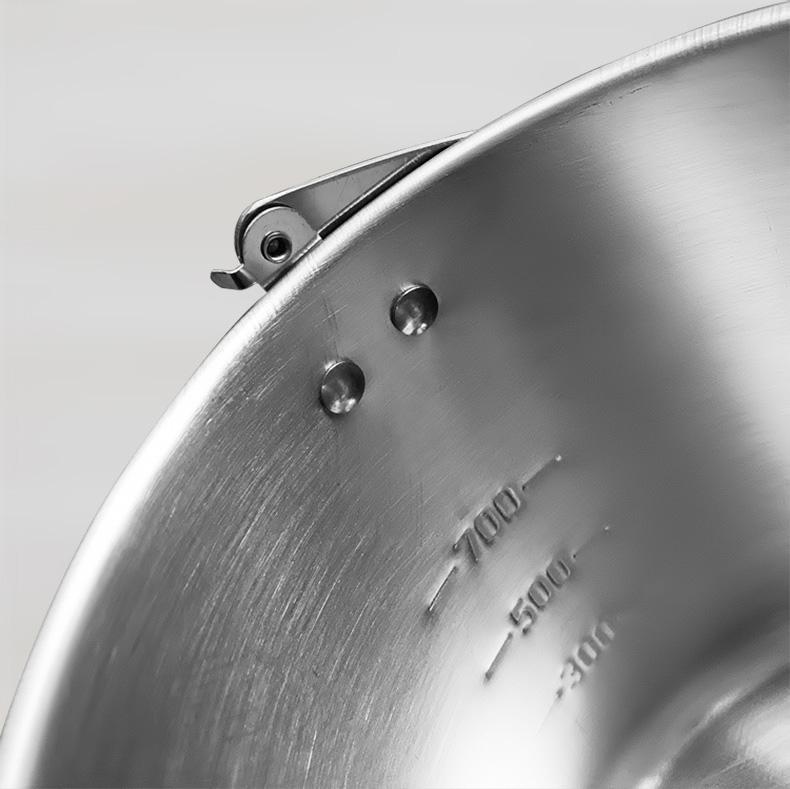 New Outdoor Foldable Design Portable Stainless Steel Cookware Set for Picnic & Camping Hanging Pot & Water Cup Bowl