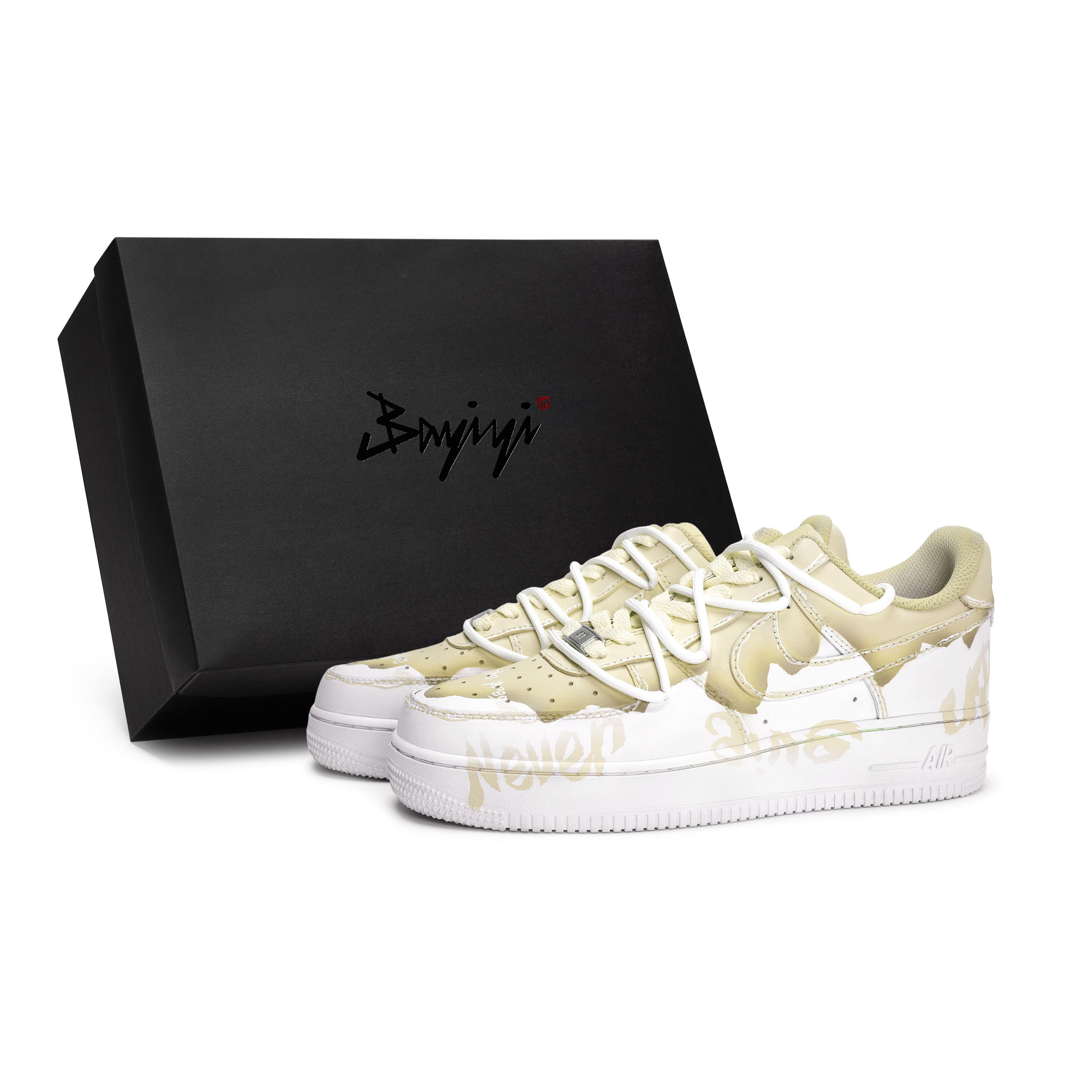 

Nike Air Force 1 Skateboard Shoes Unisex Low top Yellow CW2288-111(Team80SBOX) 36.5