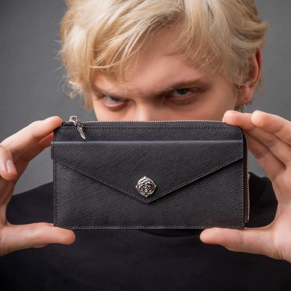 Artemis Classic Fragment Case Wallet Long Genuine Leather ACW0025, Men's Wallet,