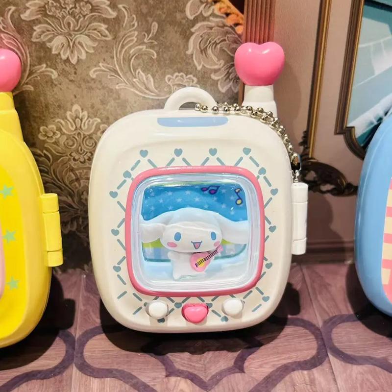 San  Rio Characters Pocket Elf Series Pendant Kuromi Cartoon Anime Figure Mystery Box Cute Girls Birthday Gift