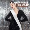6Pcs Multi-Function Blank Sash DIY Party Decoration Wedding Birthday Bridal Shower Bachelorette Supplies Bridesmaid Sashes