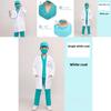 Children Epidemic Prevention Suit Doctor Costume Set With Cotton Fabric For Role Play And Stage Performances