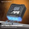 Magnetic Digital Angle Finder Portable Digital Protractor Measuring Gauge Precise Battery Operated Magnetic Angle Measuring Tool