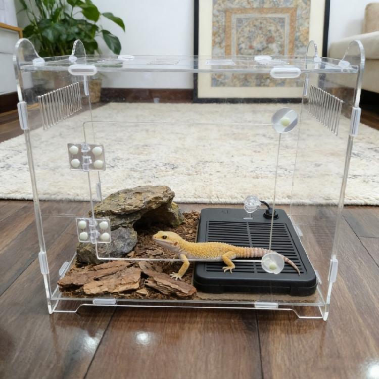Observation Friendly Acrylic Terrariums For Pet Reptiles Geckos Rodents And Amphibians Animal Habitats Breeding Box
