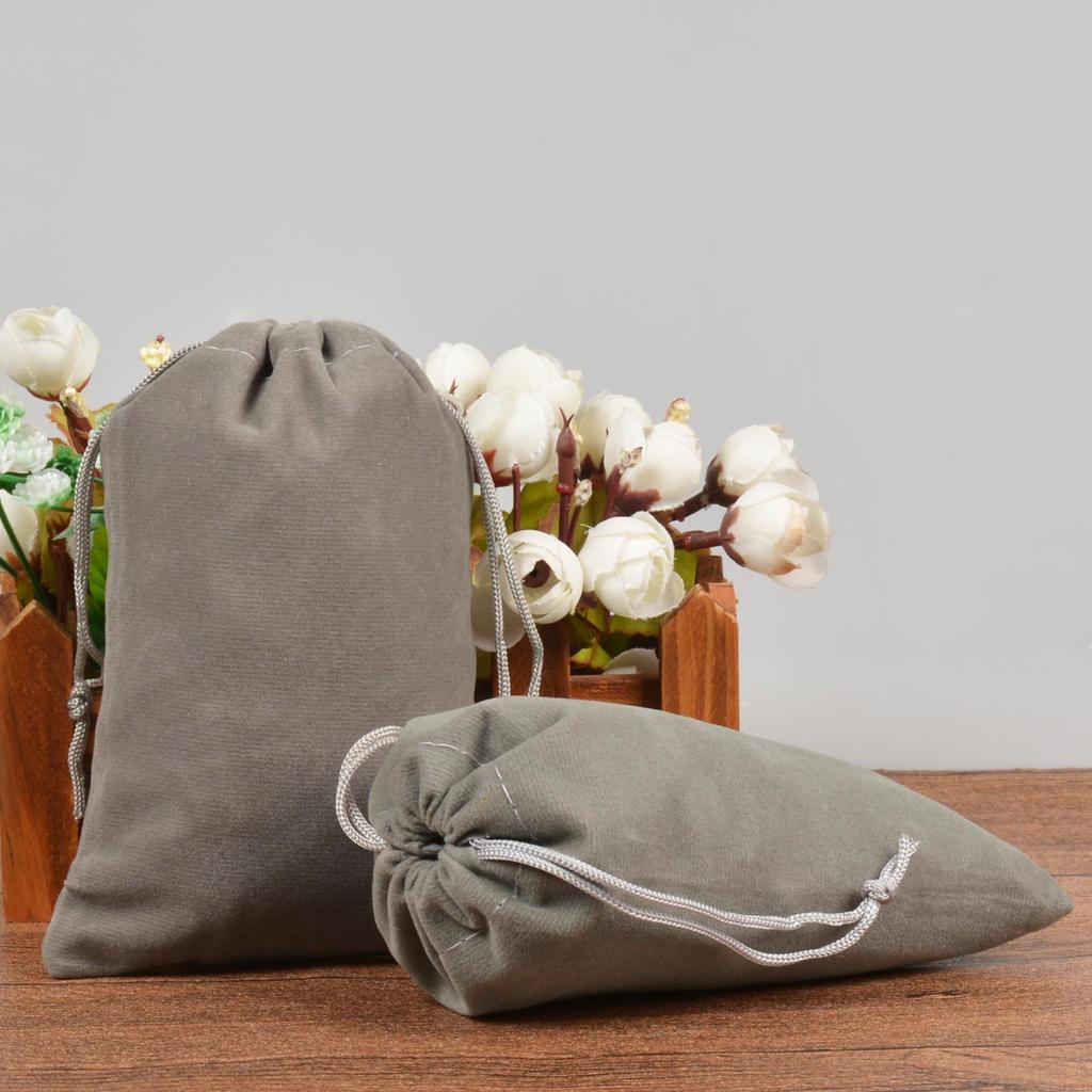 Velvet Drawstring Jewelry & Earphone Storage Bag
