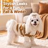 Striped Pet Knit Sweater Knitted Pet Warm Coat New Cat Dog Sweater  for Cats